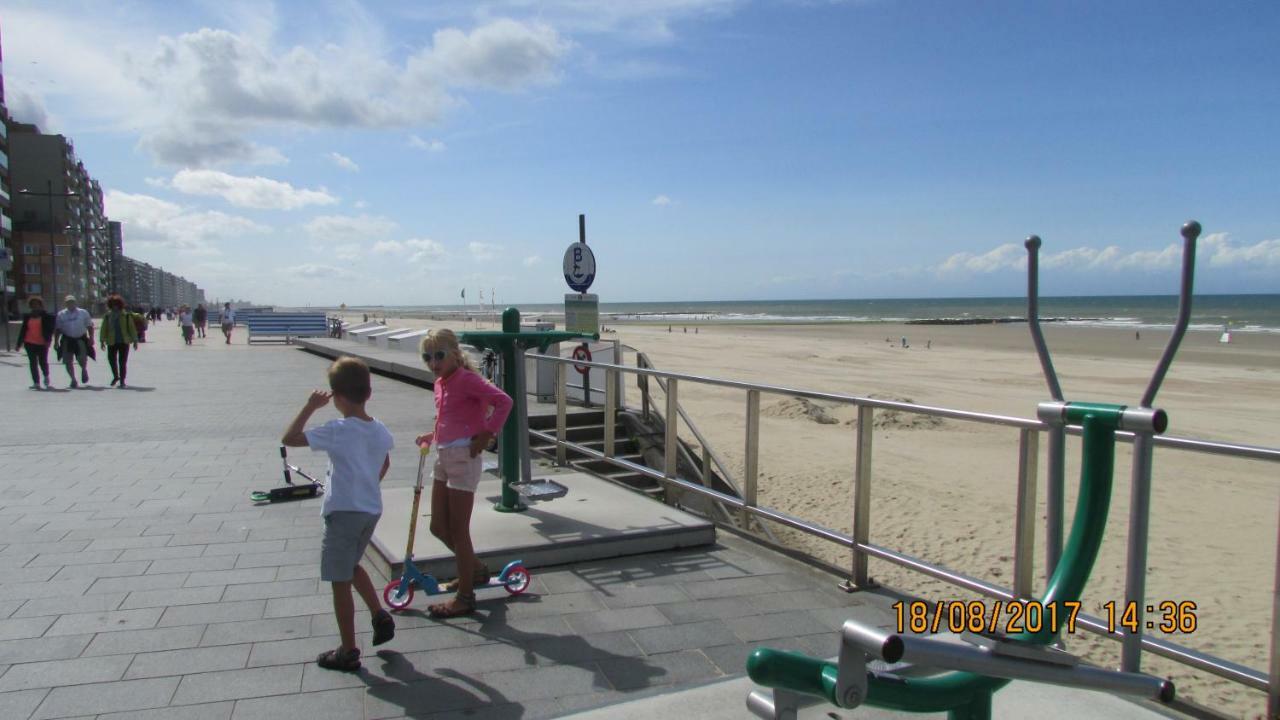 Toplocatie Middelkerke Frontal Sea View Eksteriør bilde